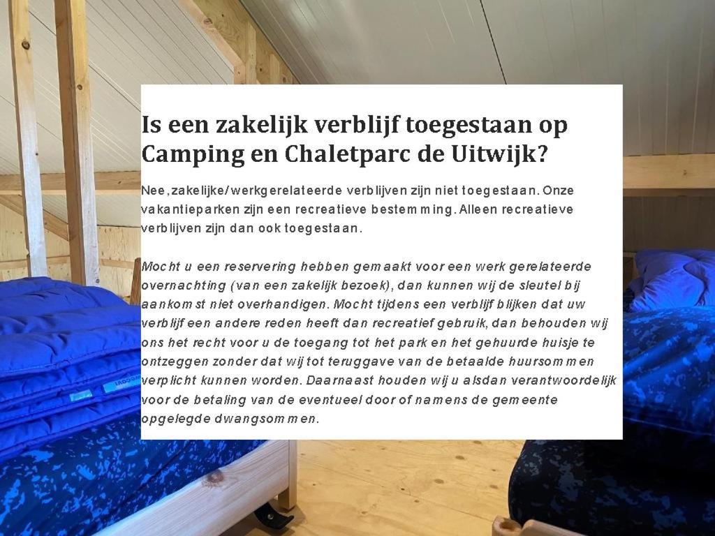 Camping De Uitwijk De Heen Bagian luar foto